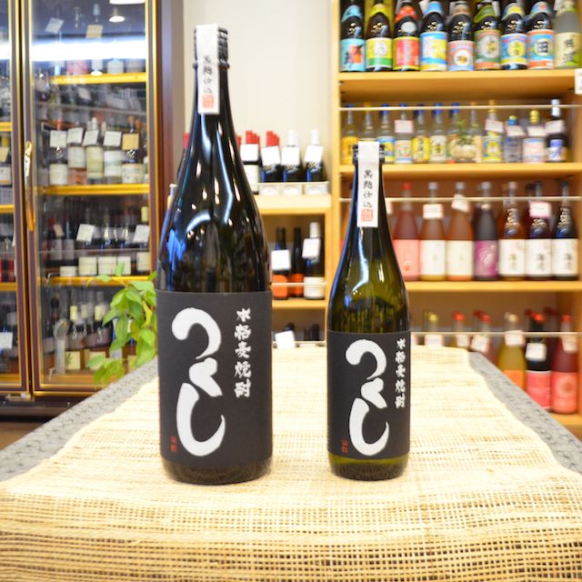 麦 つくし 麦黒ラベル 25°